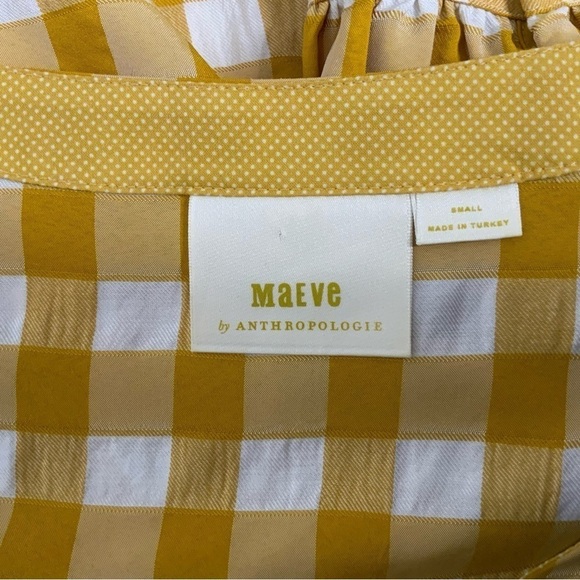Anthropologie Maeve gorgeous oversized check top. - Picture 9 of 12